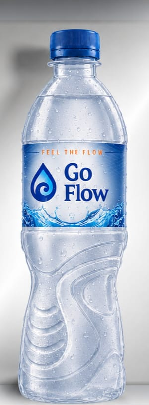 Go Flow Packaged Water Bottle